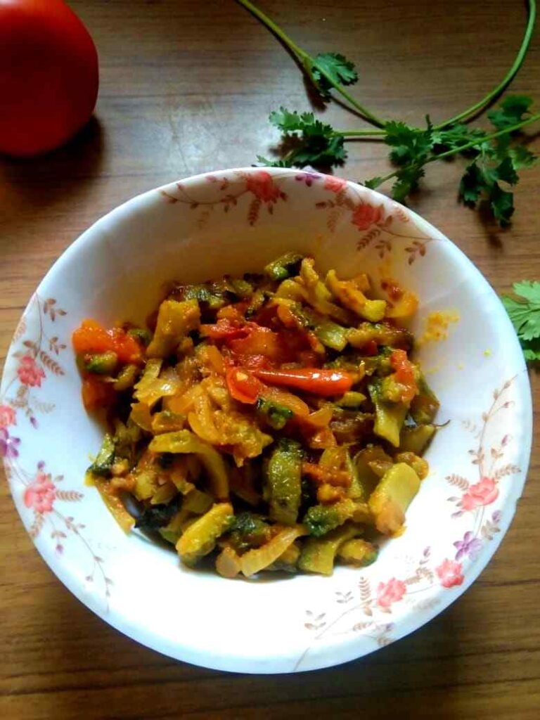 Karela Sabji (Bitter Gourd Recipe)