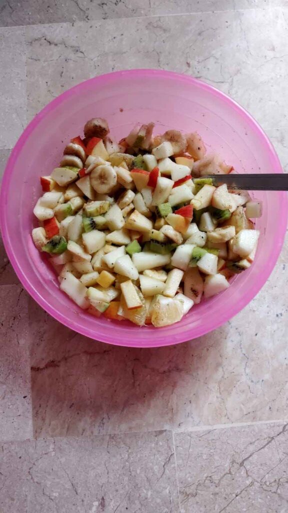Fruit Salad (Fruit Chaat)
