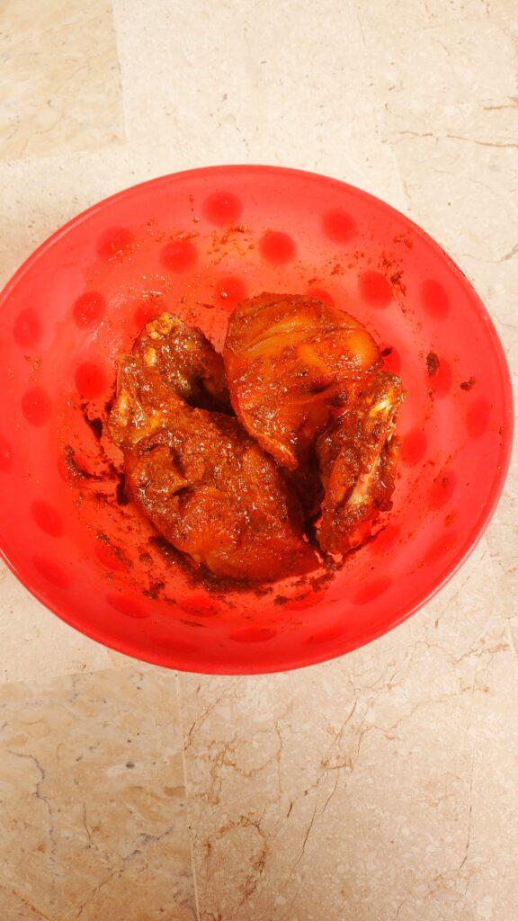Chicken Mandi (arabic mandi & chicken rice)