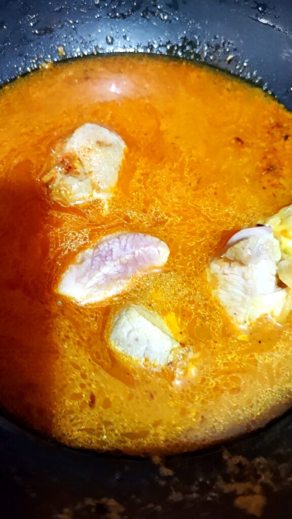 Gobi Ghost (cauliflower mutton Curry)